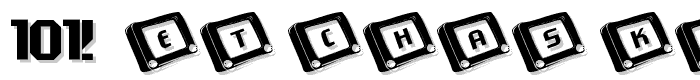 101! EtchASketch font